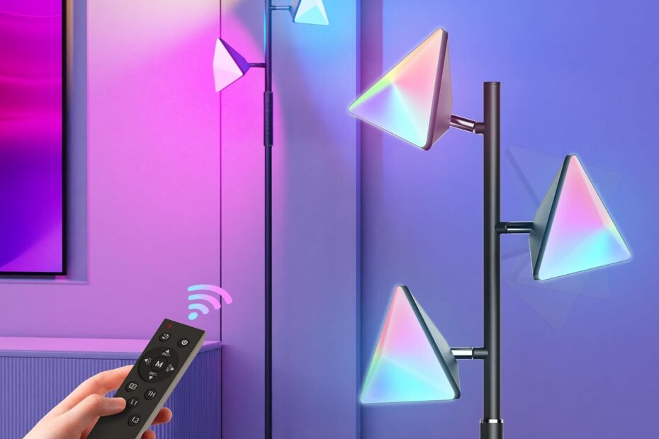 Illuminate Your Space: Review of the QiMH RGB Floor Lamp