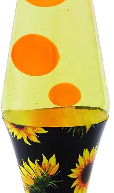 Illuminate Your Space: Review of the Spencer Gifts 17" Sunflower Fields Lava Lamp