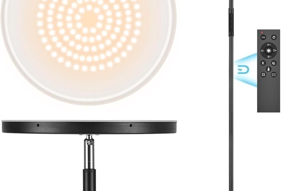 Illuminate Your Space: Review of the Super Bright 30W LED Floor Lamp with Remote