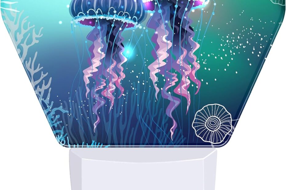 Illuminate Your Space: Reviewing the Night Light Neon Jellyfish LED Lamp