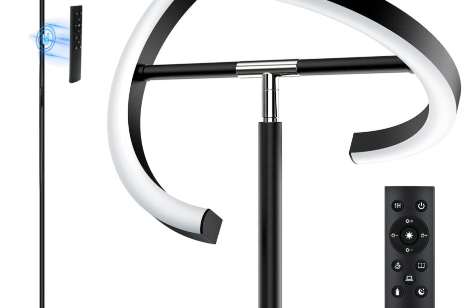 Illuminate Your Space: SIBRILLE Modern Dimmable Floor Lamp Review