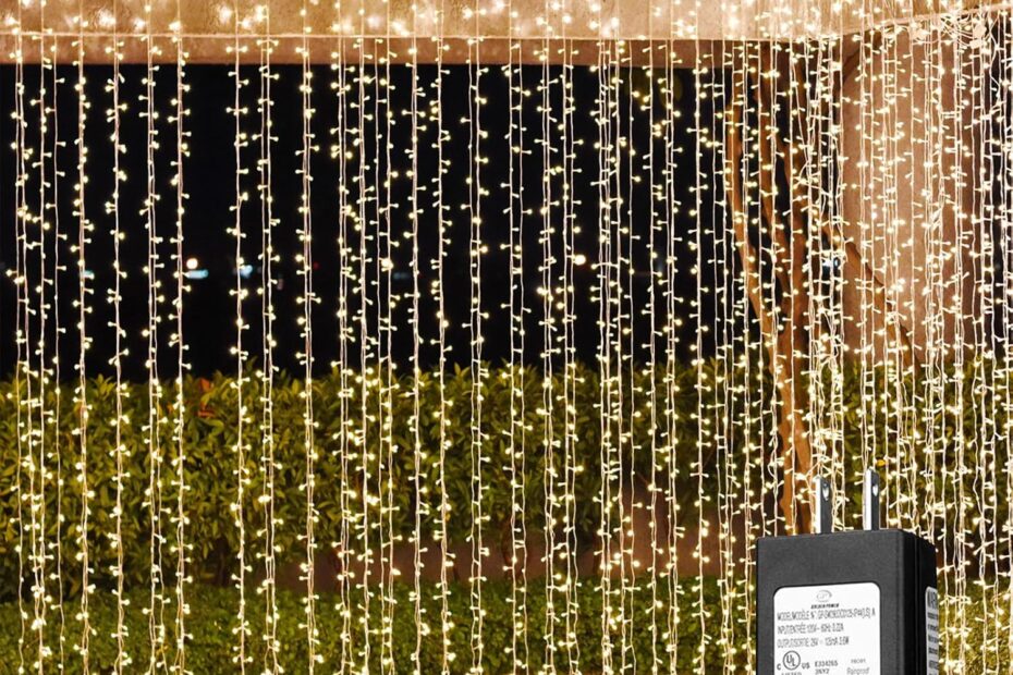Illuminate Your Space: Solhice 40ft LED Curtain Lights Review