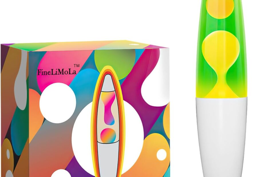 Illuminate Your Space: The 14'' White Base Magma Liquid Motion Lamp Review
