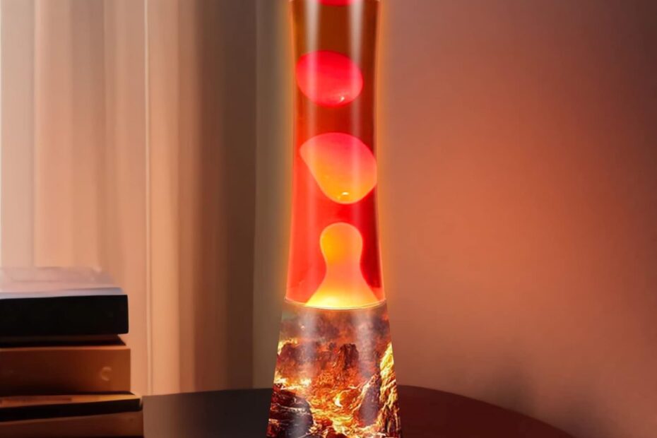 Illuminate Your Space: The 16-Inch Volcano Lava Lamp Review
