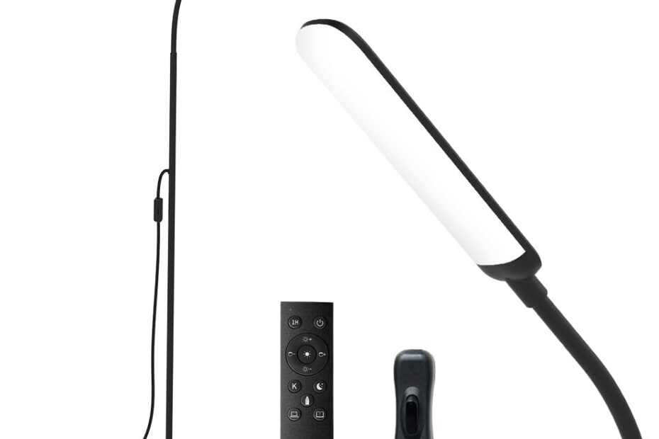 Illuminate Your Space: The 18W Gooseneck Floor Lamp Review