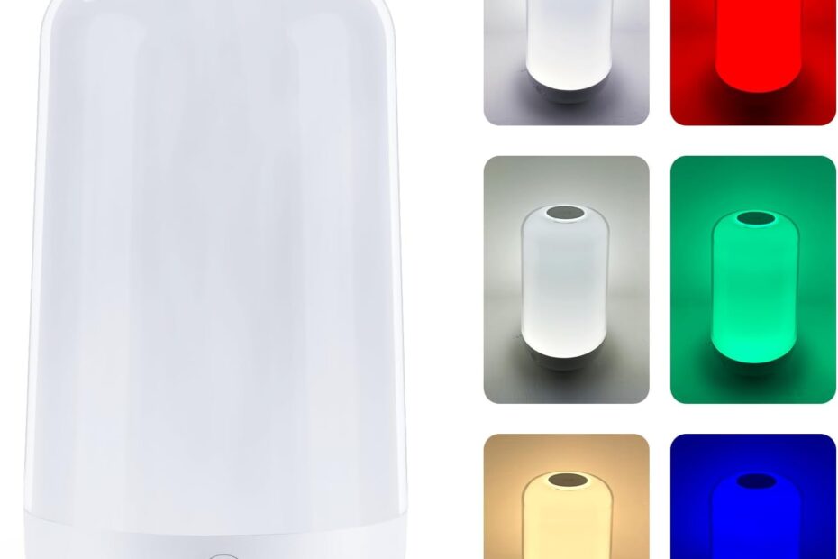 Illuminate Your Space: The Frideko RGB Touch Bedside Lamp Review