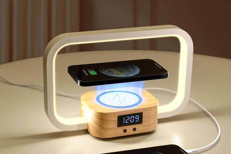 Illuminate Your Space: The Touch Bedside Lamp & Wireless Charger Review!