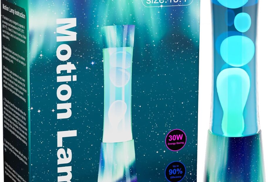 Illuminate Your Space: The Tranquil Beauty of the Aurora Liquid Motion Lamp