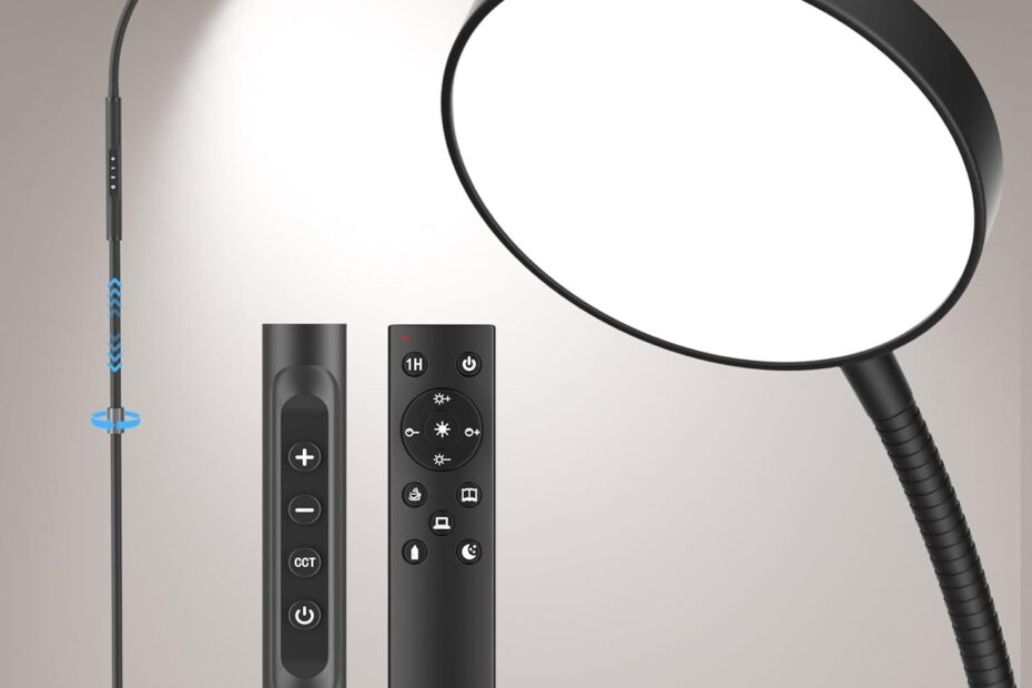 Illuminate Your Space: The Ultimate Adjustable LED Floor Lamp Review