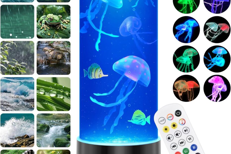 Illuminate Your Space: The Ultimate Jellyfish Lamp Bluetooth Speaker Review
