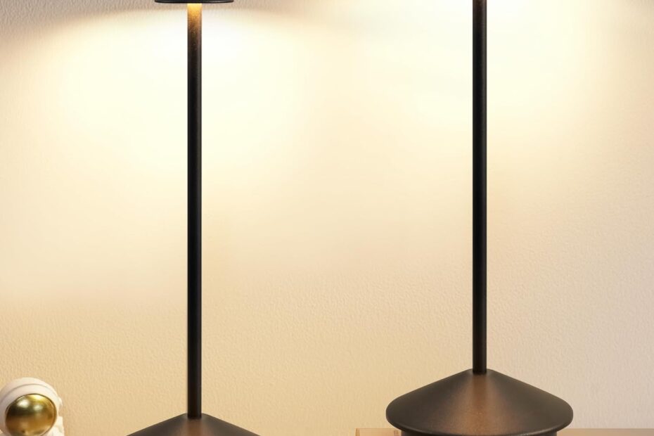 Illuminate Your Space: The Ultimate Review of Portable LED Cordless Table Lamps