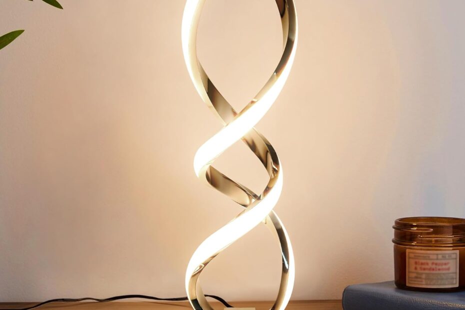 Illuminate Your Space: The Ultimate Review of the LED Spiral Bedside Table Lamp