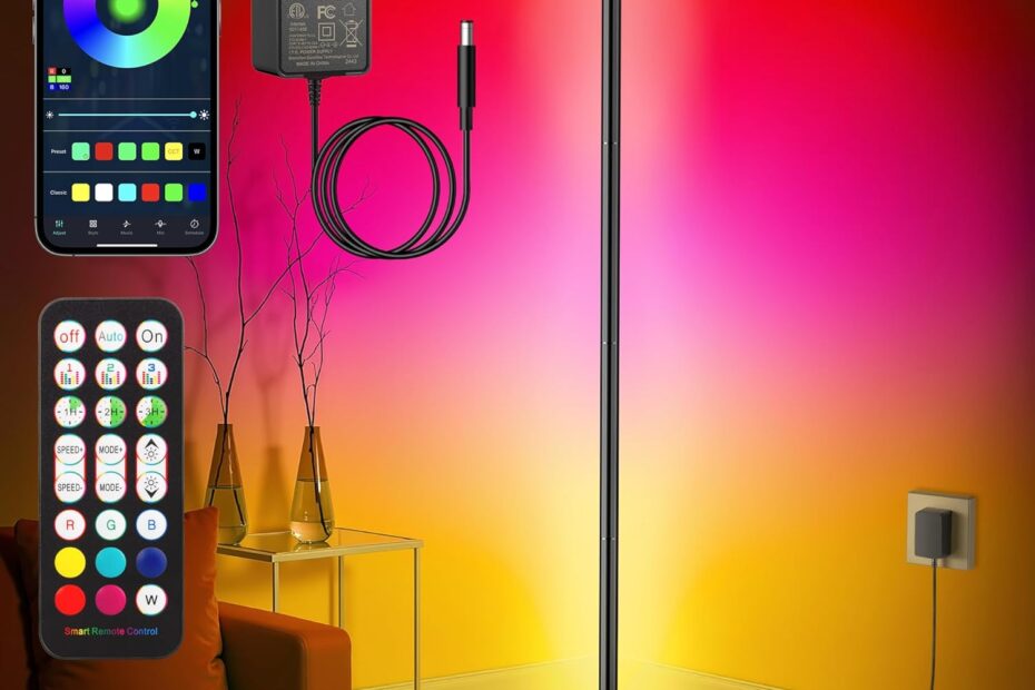 Illuminate Your Space: The Ultimate Review of the Modern LED Corner Floor Lamp