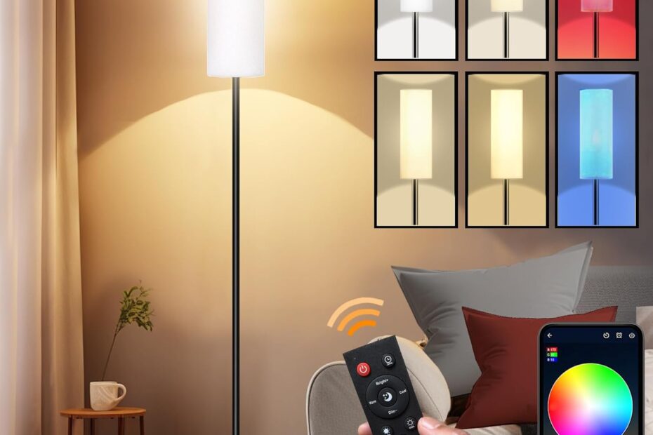 Illuminate Your Space: The Ultimate Review of the Modern LED Floor Lamp with Remote Control