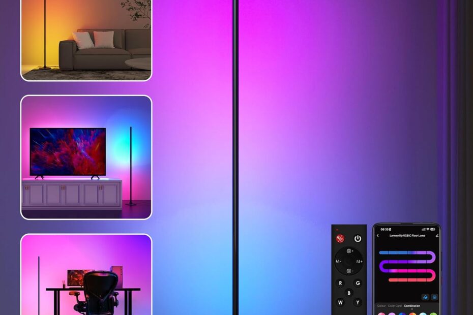 Illuminate Your Space: The Ultimate Smart LED Corner Lamp Review