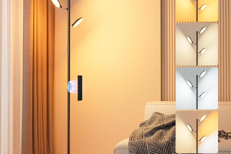 Illuminate Your Space: The Versatile Bedee LED Floor Lamp Review