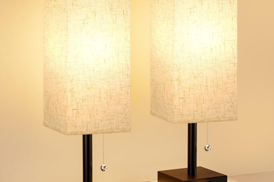 Illuminate Your Space: Top Reviews of Bedside Table Lamps with Charging Port!