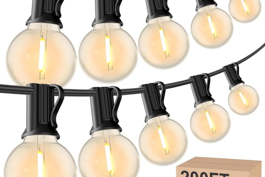 Illuminate Your Space: Top Reviews on 200 FT Outdoor String Lights for Every Occasion!