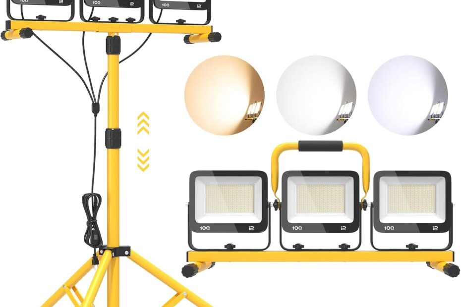 Illuminate Your Work: The 30000 Lumen LED Work Light Review