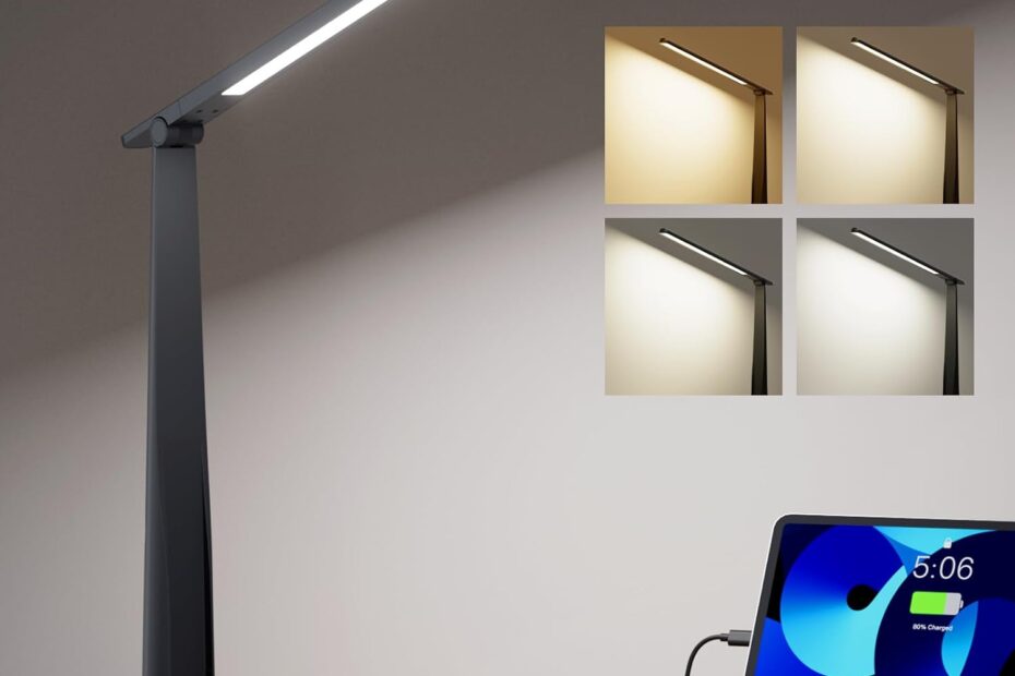 Illuminate Your Workspace: A Review of the HONEYWELL Dimmable LED Desk Lamp
