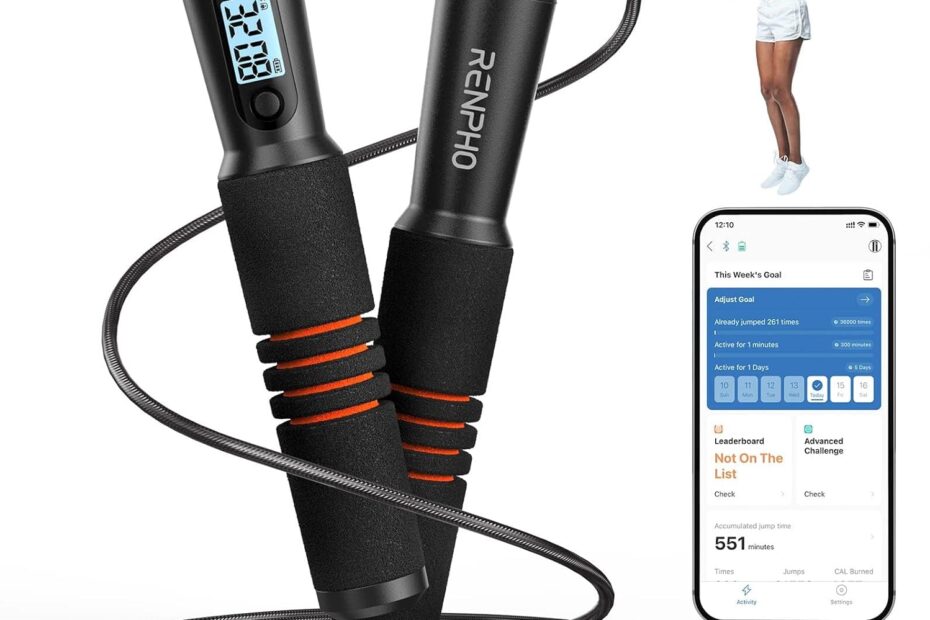 Jump into Fitness: Review of the RENPHO Smart Jump Rope with Data Tracking