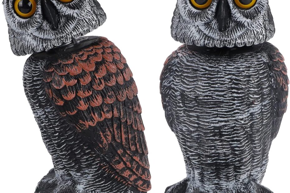 Keep Your Garden Safe: Review of Hausse 2 Pack Fake Owl Decoys