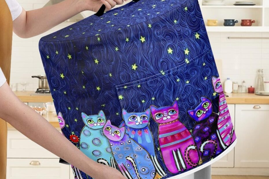Keep Your Kitchen Stylish: Xoenoiee Starry Night Cats Pressure Cooker Cover Review