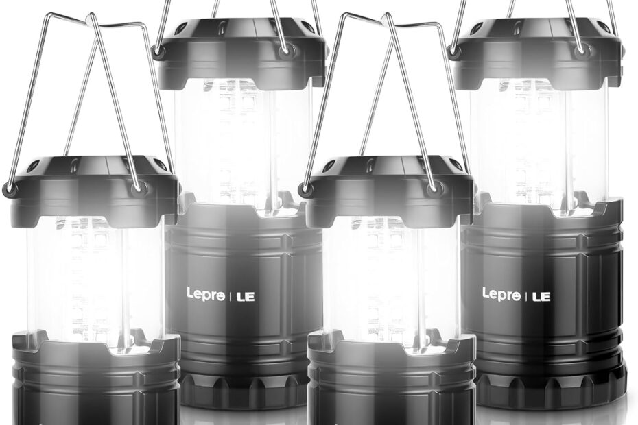 Light Up the Dark: Essential Review of Lepro Battery-Powered Camping Lanterns