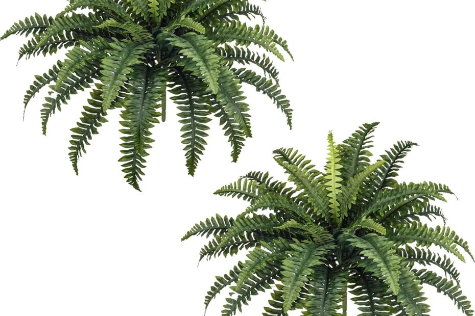 Lush Greens: Transform Your Space with 35" Artificial Boston Ferns