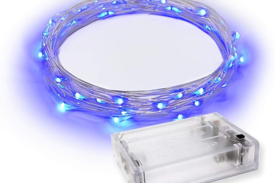 Magical Moments: Review of 30 LED Blue Fairy String Lights for Every Occasion