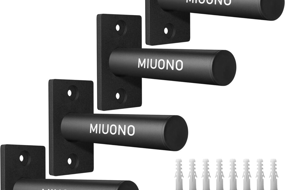 Maximize Space with the Ultimate Wall-Mounted Weight Plate Holder: A 4-Pack Review!