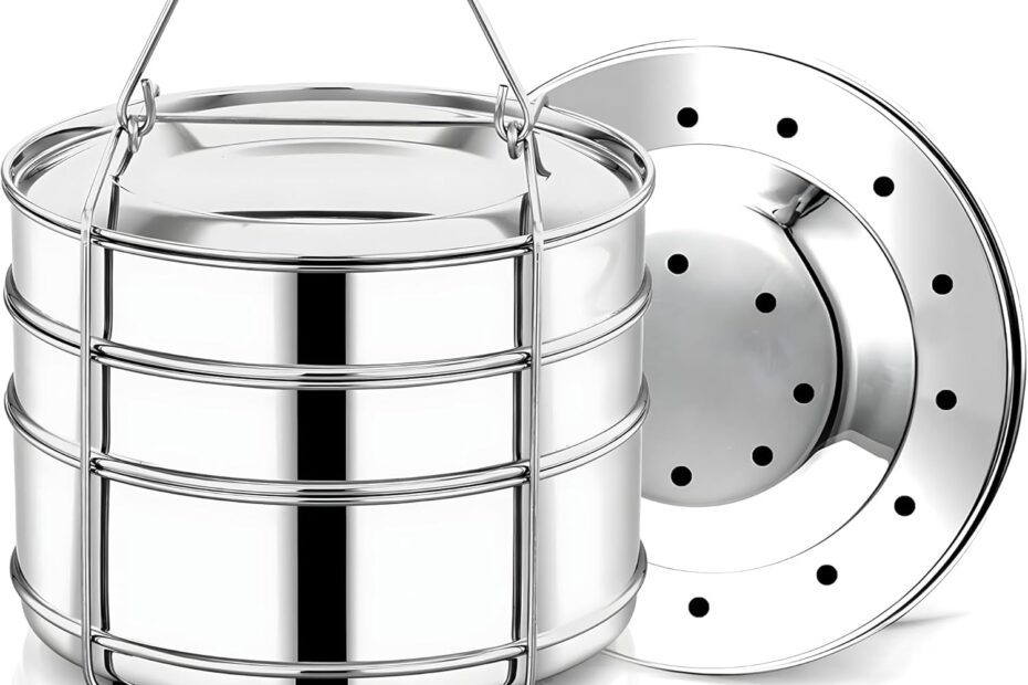 Maximize Your Cooking: Reviews of Stainless Steel 3 Tier Stackable Insert Pans for Instant Pot