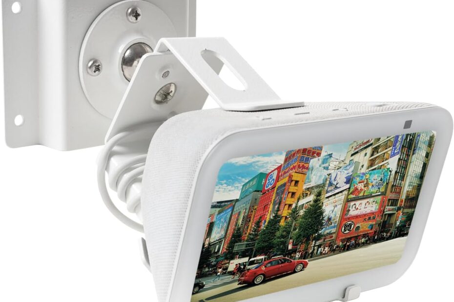 Maximize Your Echo Show 5 with the Shinar Metal Wall Mount: A 360° Solution!