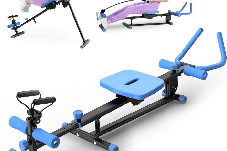 Maximize Your Fitness: The Ultimate 4-in-1 Rowing and Ab Glider Machine Review