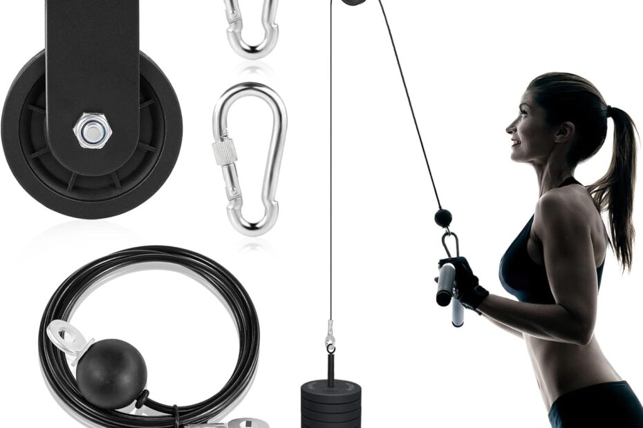 Maximize Your Home Gym: Review of the 3.54 in Cable Pulley with 360° Rotation