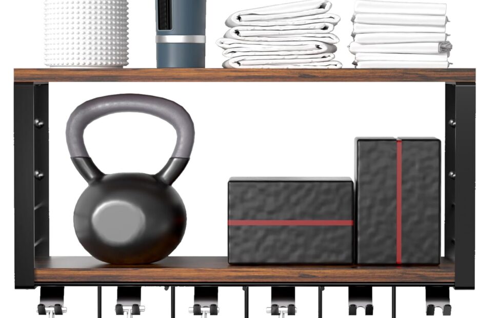 Maximize Your Home Gym: The TJ.MOREE 2 Tier Floating Shelf Review