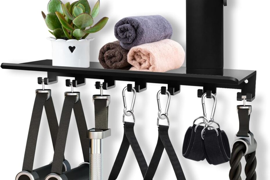Maximize Your Home Gym: The Ultimate Floating Shelf Organizer for Tonal Accessories