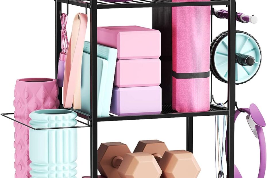 Maximize Your Home Gym: The VOPEAK Yoga Mat Storage Rack Review