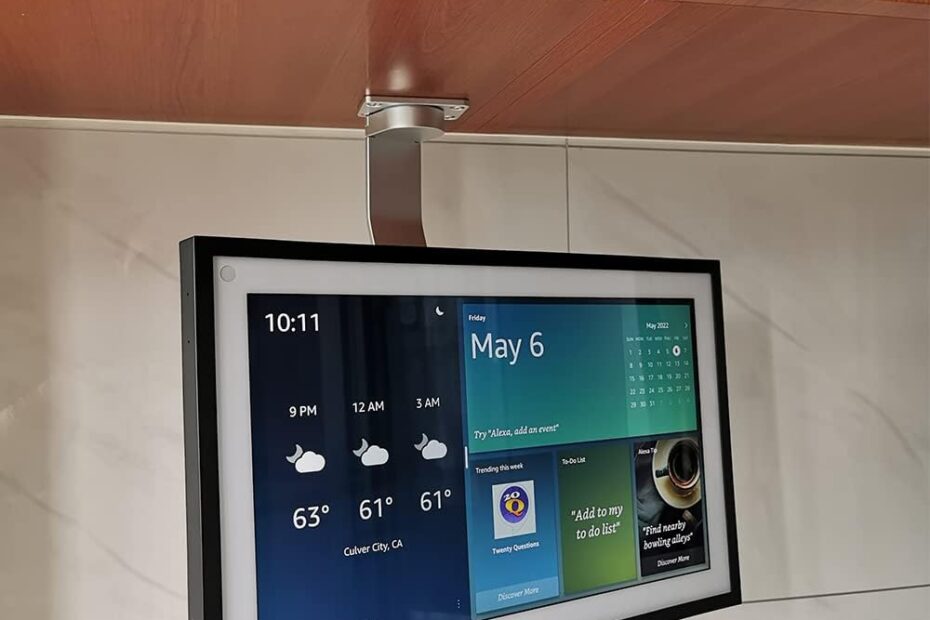 Maximize Your Space: Review of the Under-Cabinet Mount for Amazon Echo Show 15