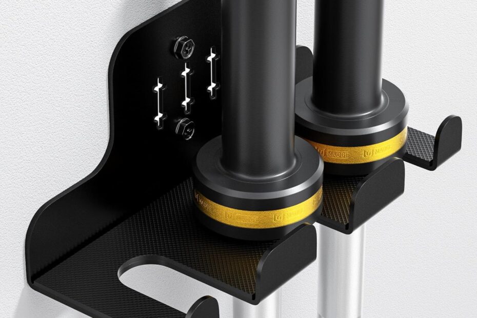 Maximize Your Space: The Ultimate Barbell Wall Holder for Home and Garage Gyms