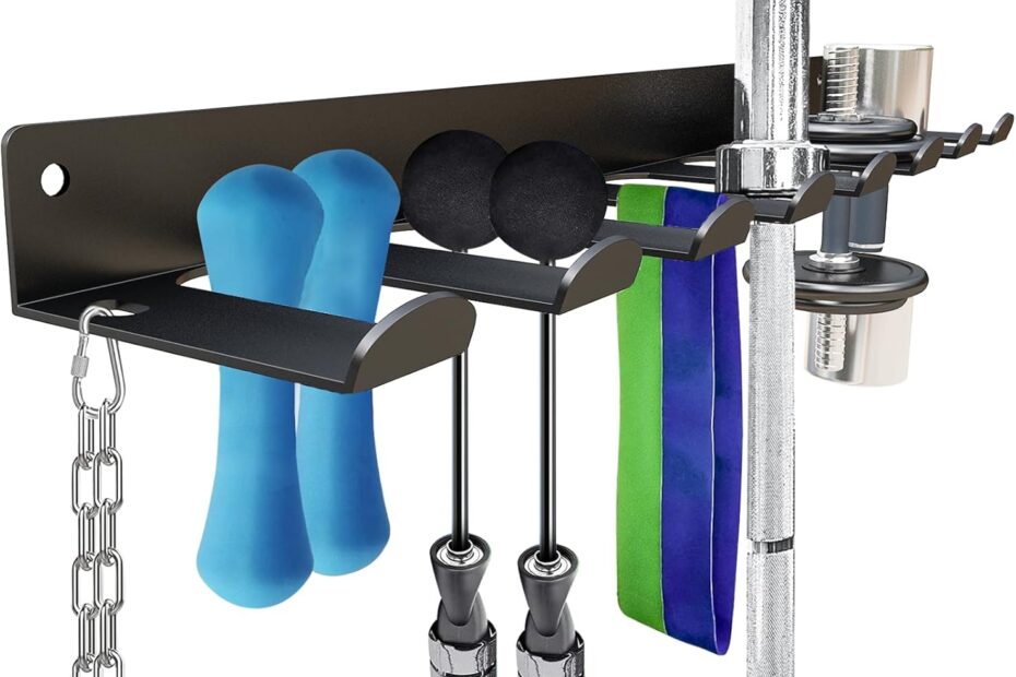 Maximize Your Workout Space: The Ultimate Wall-Mounted Gym Equipment Storage Rack Review