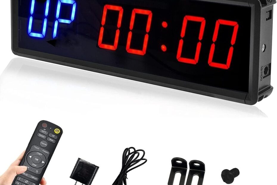 Maximize Your Workouts: The Ultimate LED Interval Timer Review