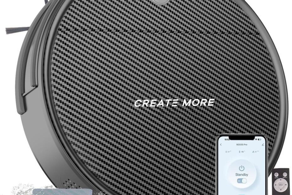 Meet Your New Cleaning Companion: The 2-In-1 Robot Vacuum and Mop!