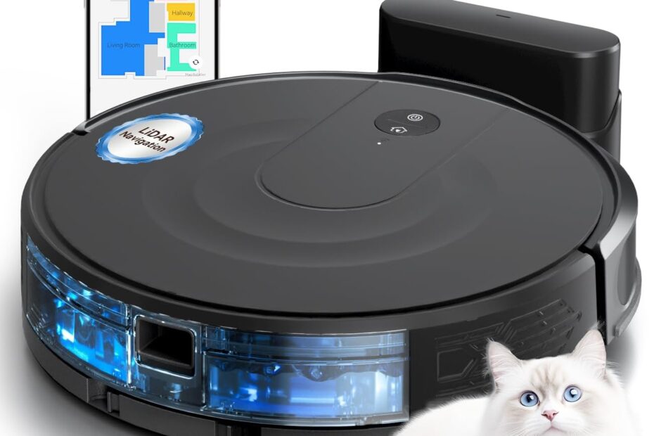 Meet Your New Cleaning Companion: The Ultimate Robot Vacuum and Mop Combo!