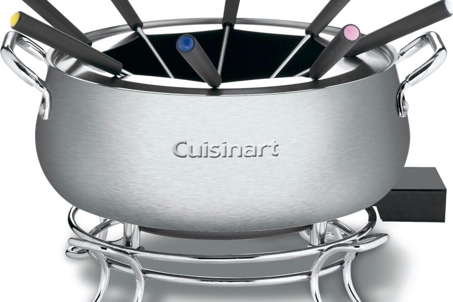 Melted Magic: A Review of the Cuisinart 3 Quart Fondue Pot