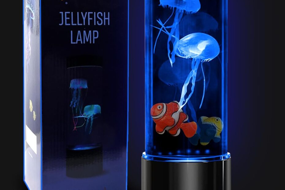 Mesmerizing Jellyfish Lava Lamp: The Ultimate Mood Light for Home and Office