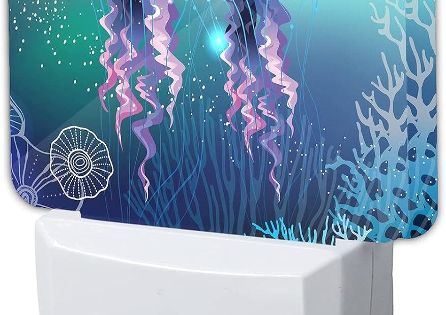 Mesmerizing Jellyfish Night Light: The Perfect Sleep Companion for Your Loved Ones