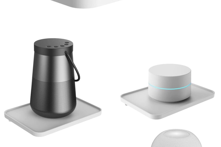Optimize Your Space: The Ultimate Wall Mount Shelf Holder for Smart WiFi and Speakers