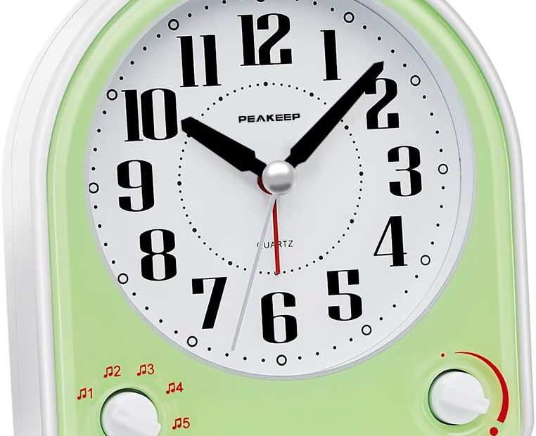 Peaceful Mornings: Peakeep Silent Alarm Clock Review