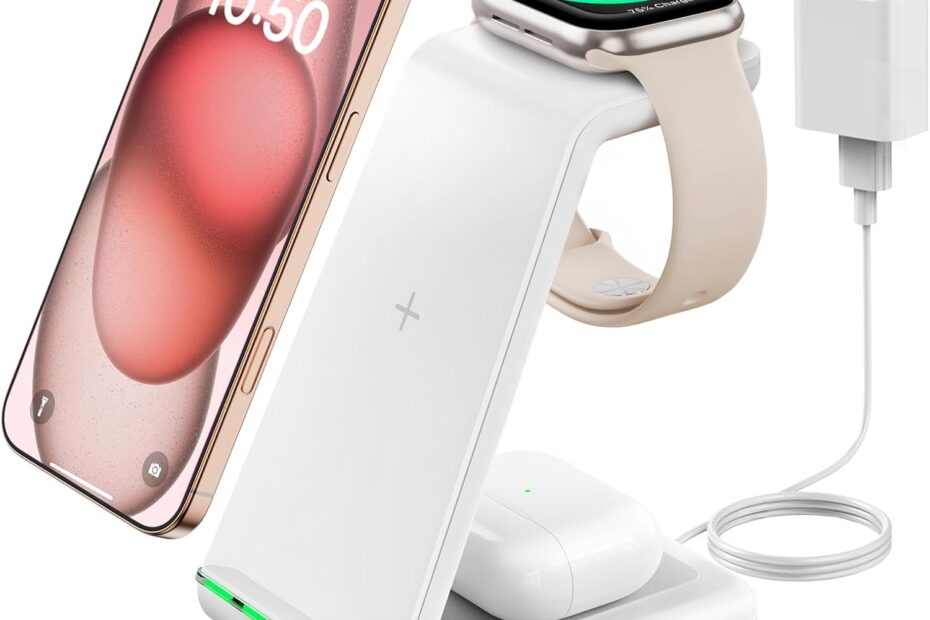 Power Up Effortlessly: GEEKERA 3 in 1 Wireless Charging Station Review